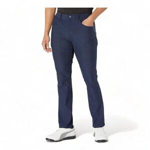 Puma 101 Fit Performance Navy Golf Pants, Men's Size 36 x 32